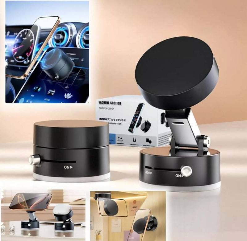 Magnetic Phone Holder Stand | 360° Rotating, Foldable, MagSafe Compatible